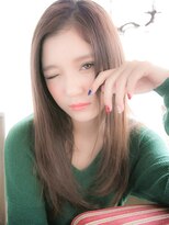 リリアン 表参道(relian)&nbsp;さらつやストレートロング☆ベージュカラー★relian