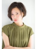 【tiffa二子玉】大人襟足すっきりひし形ショート　山本ともえ