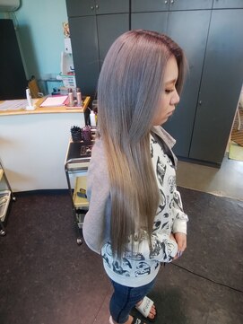 ウィット アンド ラファム Wit &La Famme ビフォーアフターシルバーグレーエクステ