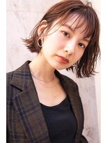 レニーバイエース(LANY by ACE)&nbsp;【LANY 横浜】外ハネボブ×ココアブラウン