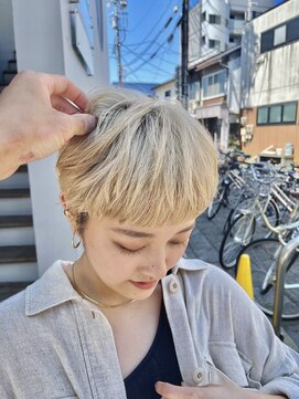 キャンバス(canvas) ブロンドショート