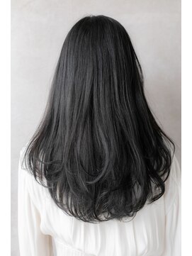 カバーヘア ブリス 戸田公園西口店(COVER HAIR bliss) 透けバング黒髪大人巻きアンニュイヘアZ戸田公園20代30代40代