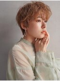 マッシュショート/パーマ/前髪/カーキグレージュ/髪質改善/30代