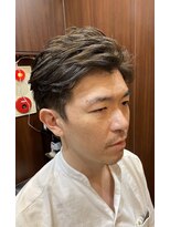 ヒロギンザ 新橋日比谷口店(HIRO GINZA) ビジネス7:3パーマ 新橋 日比谷 内幸町 理容室 床屋