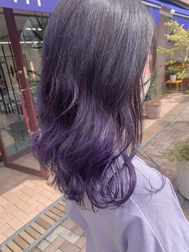 テテ(TETE) グラデーションパープル