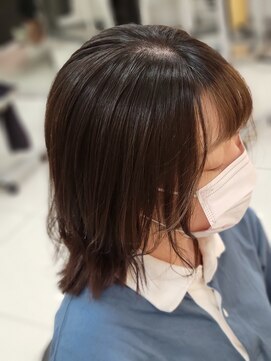 キャパ 秦野(CAPA) こっそりインナーカラー♪フェイスフレーミングハイライト