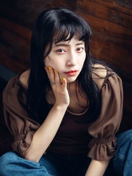 ヘアアンドメイク ルナルナ 天童店(HAIR&MAKE LUNA LUNA) ナチュラルショートバング