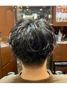 ヒロギンザ 新橋日比谷口店(HIRO GINZA) ビジネススパイラルパーマ 新橋 理容室 床屋 ヒロ銀座