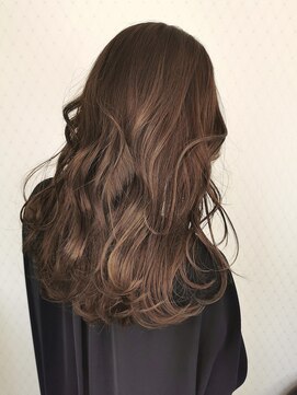 ラクール(la cour) カフェブラウン×ロング