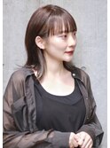 札幌駅/髪質改善ワイドバングにインナーハイライト@20代30代40代