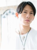 オシャレ＆ワイルドなアッシュブラックトランクスヘアT北浦和