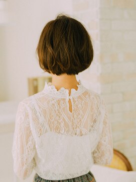 エクファ ヘア リゾート 大津 瀬田店(ex-fa hair resort) 【瀬田◆エクファヘアリゾート】アゴラインボブ