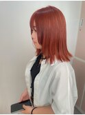 デザインカラーピンクオレンジ