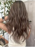 ハイライトショートヘアダブルカラーイルミナカラーオージュア