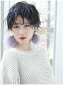 ■SOLセンター南・17-8★大人かっこいい/くせ毛風/束感ショート