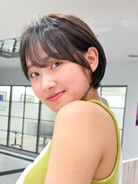 エアー 横浜(AIR)&nbsp;【長谷川】耳かけが可愛いまるみショート