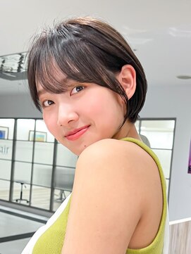 エアー 横浜(AIR) 【長谷川】耳かけが可愛いまるみショート