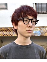 ナループロアオハナ(Nalu pu loa ohana) メンズカラー/オレンジカラー/メンズマッシュ/ブリーチなし