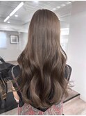 【Moana Lua】#韓国ヘア#韓国レイヤー#ベージュカラー