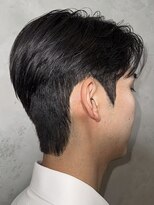 韓国シースルーマッシュカルマパーマダウンパーマ韓国マッシュ