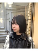 エイト オカチ 上野御徒町店(EIGHT okachi)&nbsp;タッセルボブ×グレージュ