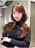 レイヤーカット/顔まわりカット/前髪カット/髪質改善/縮毛矯正/