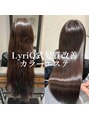 リリック(LyriQ)&nbsp;カラーエステで素髪をよくしながらカラーをする技術です。