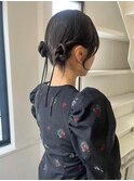 ツインアレンジ/ヘアセット/参列セット