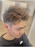 フェードカット風