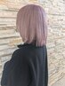 【sayaka/河原指名限定】Ｗカラー後1ヶ月以内限定カラー補充＋Мトリ ￥10500