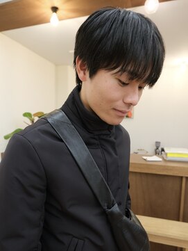 パークレーン アイス イヴェン(park lane ICI yeven) メンズカットシースルーマッシュハイライトスパイキーショート