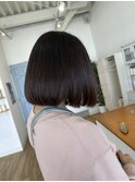 美髪矯正×ボブ