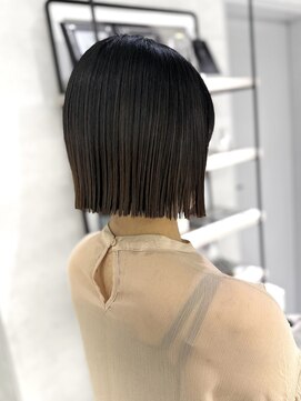キートス(Kiitos) ★20代30代40代U24切りっぱなしボブ似合わせカット暗髪ボブ