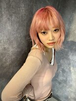 イコ(.ico) フェイスフレーミングミニウルフショートウルフ天使の羽バング