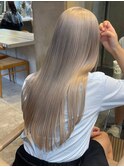 ラベンダーベージュミルクティーベージュカラーブリーチ力ラー