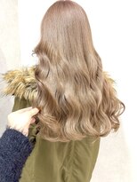 ゲームバイアランスミシー 心斎橋(GAME by Alan Smithee)&nbsp;ミルクティーベージュ/ベージュ/ケアブリーチ/髪質改善/艶髪