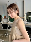 ヘルシーでシアーなミニボブ
