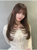 髪質改善/縮毛矯正/ミディアムレイヤー/酸性ストレート/大宮