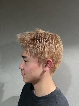 スウェル 柏店(Swell) MEN’S HAIR/サーフカール/刈り上げセンターパート/柏