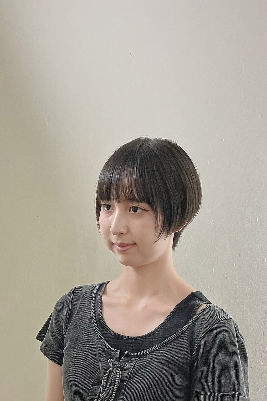 ショートボブ：L269205778｜ギフト(gift)のヘアスタイル