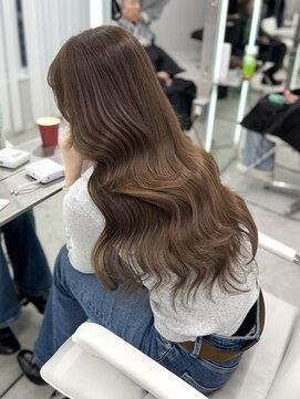 リヴ オオサカ(LIV OSAKA) ＊【ブリーチなしWカラー】ヘーゼルベージュ♪