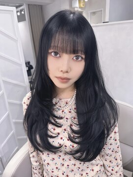 ミヨン(miyon) 【miyon】韓国レイヤーカット×艶髪カラー×髪質改善