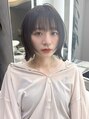 ロンドリゼル 札幌(Lond RiseL)&nbsp;顔周りレイヤーボブ。綺麗なラインの王道ボブ。得意です！