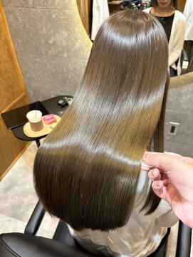 トゥーリ 大野城下大利店(tuuli) 髪質改善カラー☆オリーブベージュ