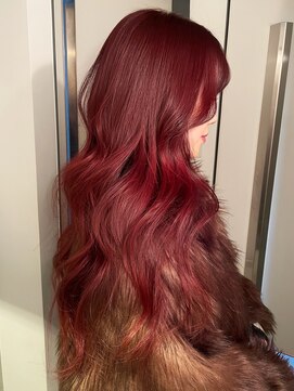 ネスト(NEST) ブリーチなしチェリーレッド