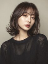 ライクバイコトナ 越谷(RIKE by kotona)&nbsp;ミディアムレイヤー20代30代◎ストレート前髪なし前髪あり越谷