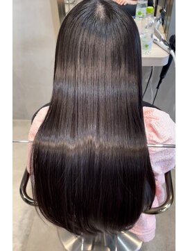 ジェコ ブラン(gecko. brun) 透明感ダークトーン/潤いロング/縮毛矯正/艶髪 #武蔵小山美容室