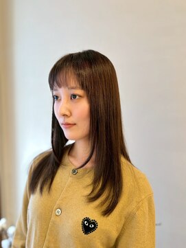 フェスト ヘア メイクアップ(Fest hair makeup) 大人女性のうる艶ロング 春先取り落ち着いたブラウン