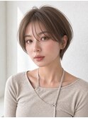 【NOA】韓国風くびれ丸みショートシースルーバング