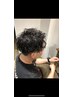 【小松指名限定】リラクパーマコース(カット&パーマ&ヘッドスパ)¥13.000